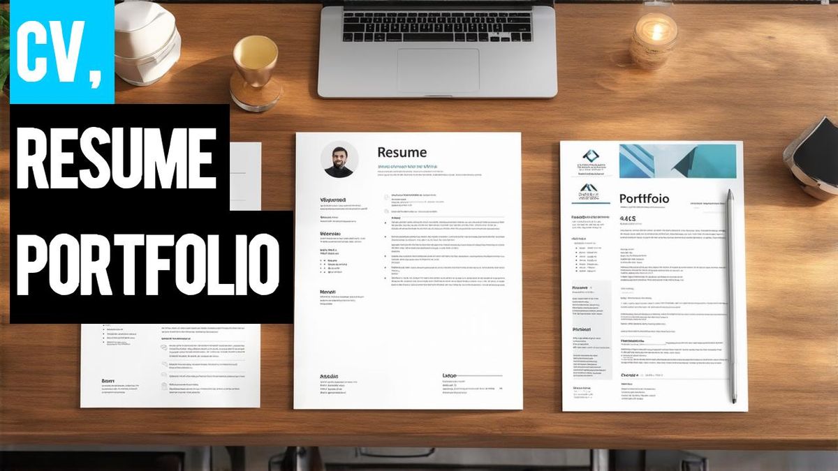 CV, Resume, and Portfolio: Understanding the Key Differences