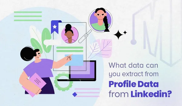 What data can you extract from Profile Data from LinkedIn?
